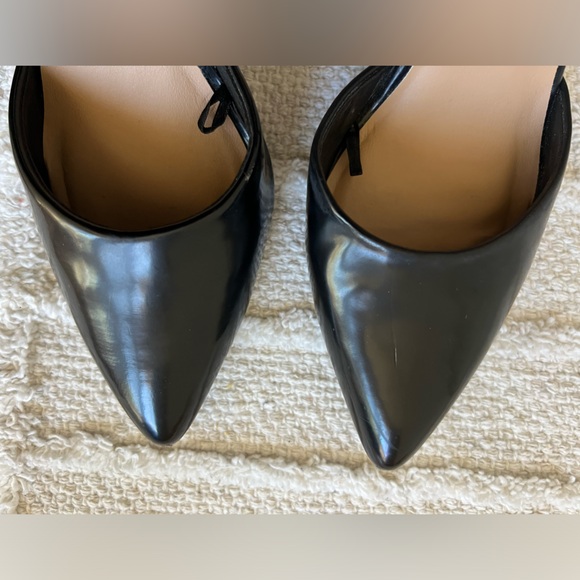 FOREVER 21 Black Patent Pointy Heels- Size 6 - Picture 7 of 9